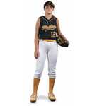 Ladies Flexstretch Softball Pant with Belt Loops