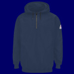 Men's Flame Resistant Quarter-Zip Hooded Sweatshirt
