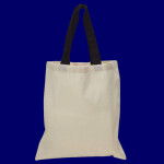 Contrast-Color Handle Tote