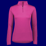 Ladies Attain Wicking 1/4 Zip Pullover