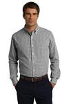 Long Sleeve Gingham Easy Care Shirt